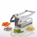 Krushi Vikas Point Wonders Stainless Steel Home French Fries Potato Chips, Salad Chipser Strip Cutting Cutter Machine Maker Slicer Chopper Dicer Snacks Finger (Silver)