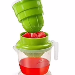 Krushi Vikas Portable Nano Juicer, Manual Fruit & Vegetable Juicer, 2 in 1 Hand Press Small Juicer, Nano Orange Juicer & Squeezer, Lemon Squeezer, Hand Press