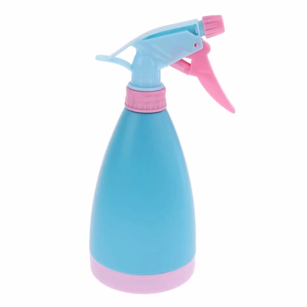 Krushi Vikas Garden Water Bottle Sprayer, Lawn Sprinkler, Water Mister, Spray Bottle for Herbicides, Pesticides, Fertilizers, Plants Flowers - Random Color, 500 ML