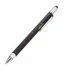 Krushi Vikas 6 in 1 Multipurpose Tool Pen | Pocket Pen with Touch Screen Ruler Level | Multi Head Screwdriver Pen (Pack of 1,Multicolor)