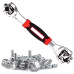 Krushi Vikas Tiger Wrench Universal 48 In 1 Socket Wrench Multifunction Wrench Tool With 360 Degree Rotating Head, Magnetic Spanner Tool For Home And Car Repair Tool Works, Torx