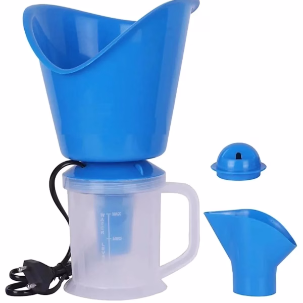 Krushi Vikas 3 in 1 Vaporizer machine Facial Steamer and Nose Steamer, cold & cough Steamer Nozzle Inhaler and Facial Steamer Machine Vaporizer Color May Vary Vaporizer (Blue)