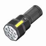 Krushi Vikas STORE 12 LED Flashlight COB Side Light USB Rechargeable Strong Light Flashlight