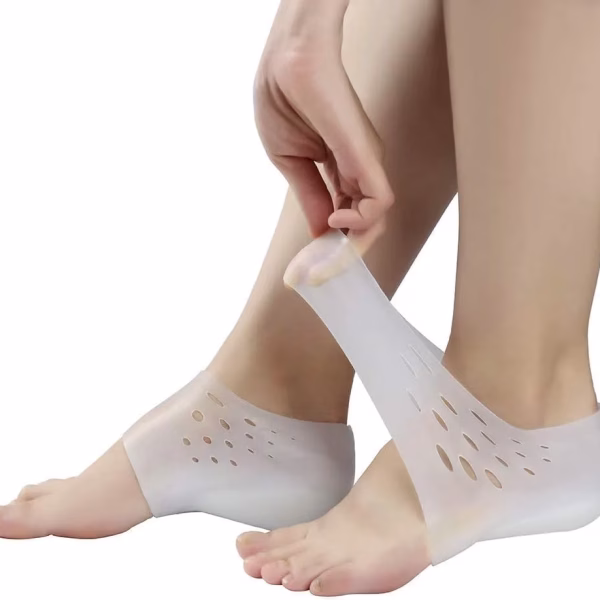 Krushi Vikas Invisible Height Increase Shoe Insoles Air Cushion 3cm Make You Taller,Supportive Comfort Dry Hard Cracked Heels Repair Cream Foot Care Ankle Support Cushion-For Men And Women (1 Pair)