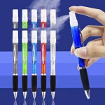 Krushi Vikas Spray Pen Sanitizer Refillable & Reusable Portable Liquid Nano Mist Empty Atomizer for Travel, Home, Office, School Etc. Personal Care Pocket Ball (Pack of 5, Multi-color)