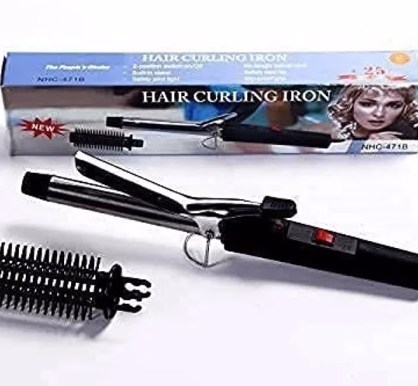 Krushi Vikas Electric Hair Curling Iron Nova Nhc-471B Hair Curler For Women