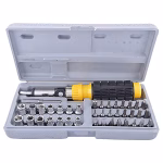 Krushi Vikas Multipurpose Tool Kit Screwdriver Set - 41 in 1 Pc Tool Kit Screwdriver and Socket Set Screwdriver Set for Home Screwdriver kit Home Tool kit
