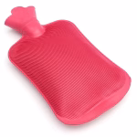 Krushi Vikas Rubber Hot Water Bag- 0080 Non-Electrical for Pain Relief- Pack of 1 (2 Litre- Assorted Color)