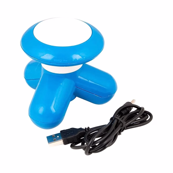 Krushi Vikas Acupressure Electric Mini Full Body Vibration Massager mimo mini vibration full body massager slimming body massager For pain relief with USB Port