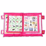 Learning Pillow Cloth Book with English, Hindi & Gujarati Cushion Cotton Book (Pink) - Image 5