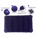 Velvet Air Pillow: Your Ultimate Travel & Comfort Companion - Image 3