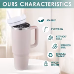Stanley 1.2 L Tumbler with Handle – Hot & Cold, BPA-Free