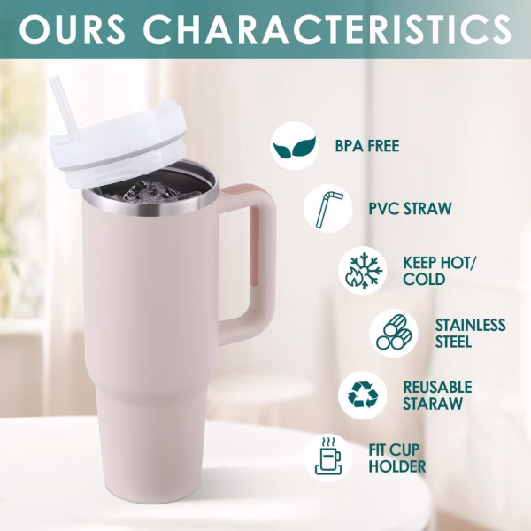 Stanley 1.2 L Tumbler with Handle – Hot & Cold, BPA-Free