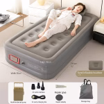 Inflatable Air Mattress with Pump - Double Layer Airbed