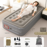 Inflatable Air Mattress with Pump - Double Layer Airbed
