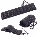 Flexible Keyboard - Foldable USB Silicone for Laptop & PC