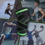 Knee Braces for Pain Relief – Green Compression Sleeves (L) - Image 7