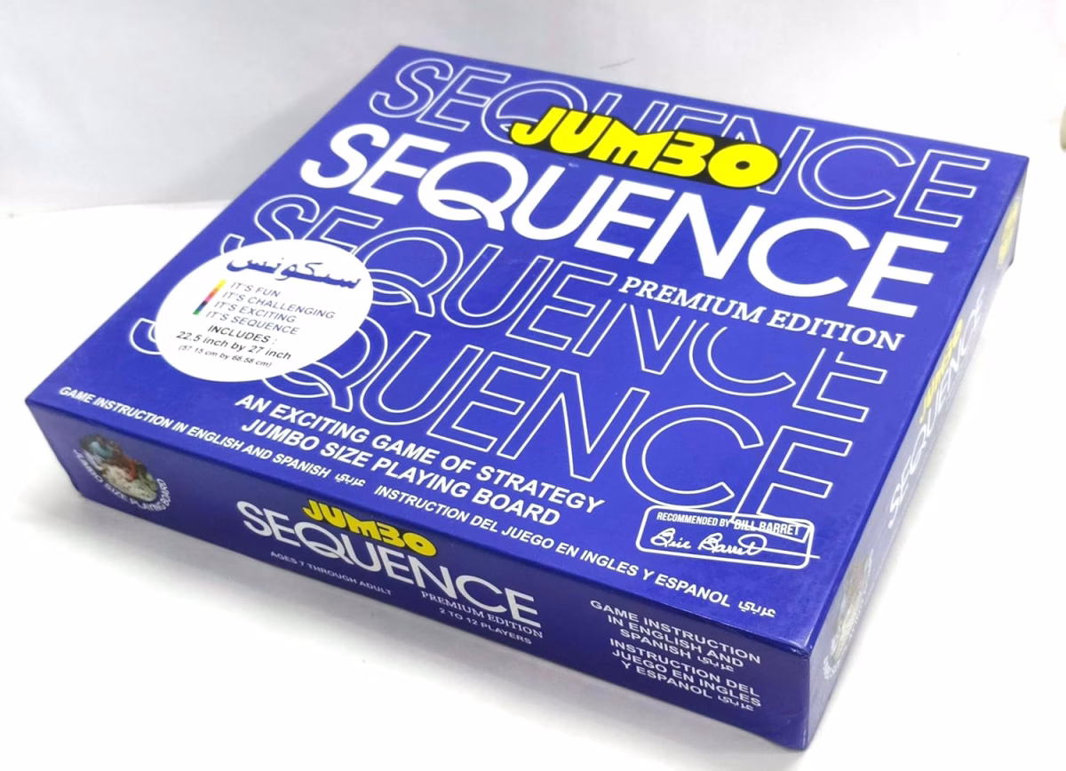Jumbo Sequence Game – Premium Strategy Board Game - Image 7