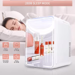 Mini Fridge with Mirror | 4 Litre Portable Beauty Cooler - Image 4