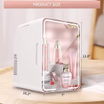 Mini Fridge with Mirror | 4 Litre Portable Beauty Cooler - Image 5