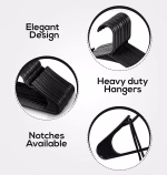 Clothes Hanger Organizer Rack – Wardrobe Storage (20 Pcs) - Image 4