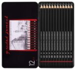 12Pcs Sketch Pencils for Drawing & Shading – Graphite Art Set