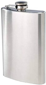 Stainless Steel Liquor Flask 10oz – Pocket Hip Flask