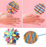 Spinning Candy Flower Toy – Colorful Hand Spinner for Kids - Image 4