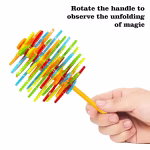 Spinning Candy Flower Toy – Colorful Hand Spinner for Kids - Image 2