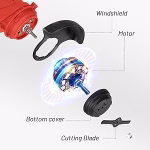 Electric Wireless Grass Cutter 48V | 2-in-1 Lawn Trimmer - Image 5