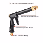 High pressure gun
