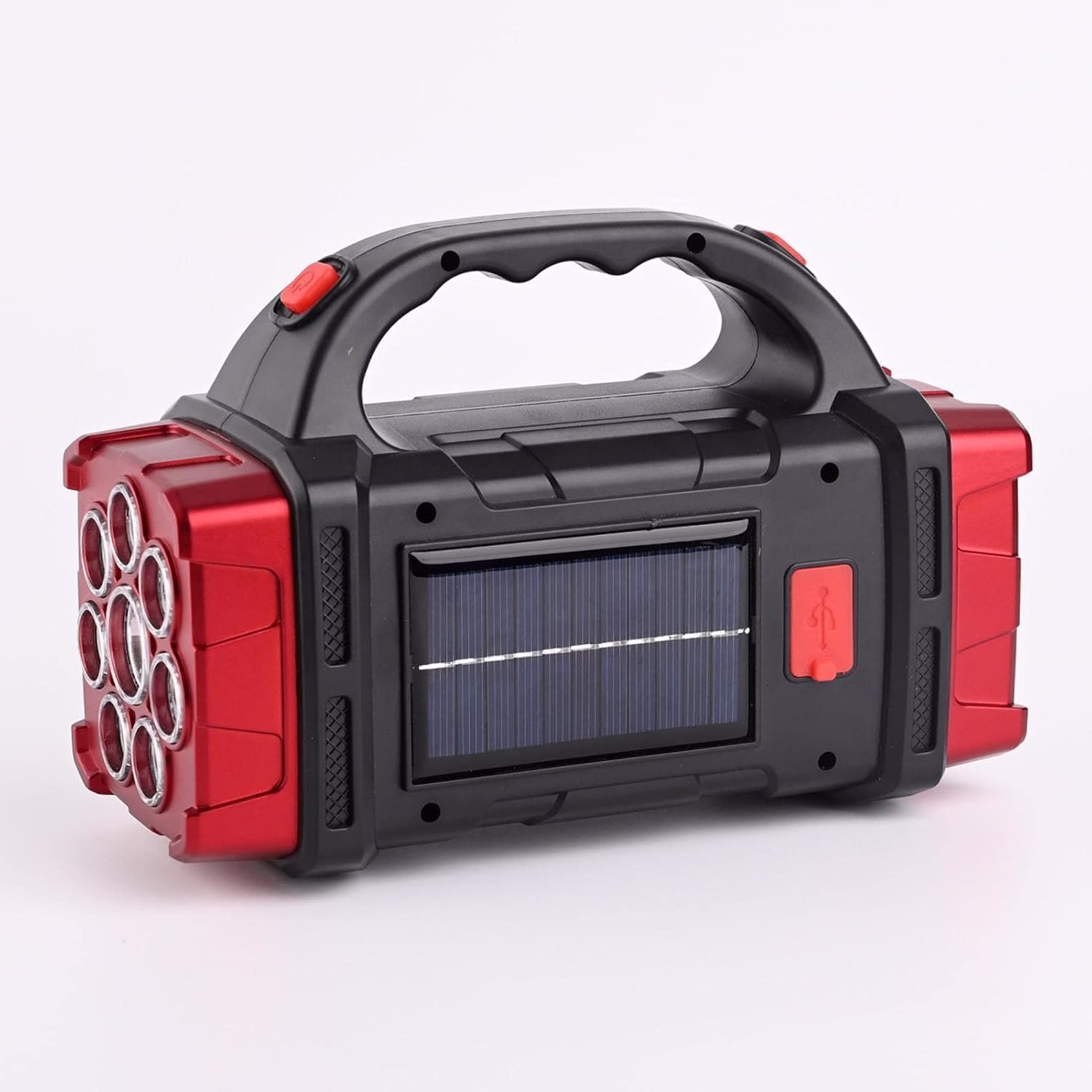 Torch1 Rechargeable Camping Torch LED with Solar Flashlight - Image 1