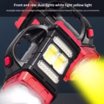 Rechargeable Camping Torch LED with Solar Flashlight - Image 2