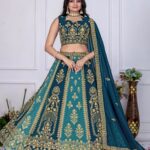 Georgette Semi-Stitched Lehenga Choli with Dupatta