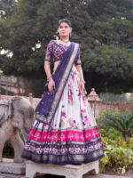 Silk lehenga choli