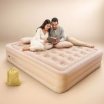 Double Bed Inflatable Air Mattress with Pump -200*150*40 CM