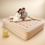 Double Bed Inflatable Air Mattress with Pump -200*150*40 CM