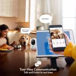 Two way communication camera