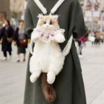 Realistic Cat Backpack Plush Cute Bag - Unisex