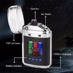 Electric Plasma Lighter - Windproof & Rechargeable with USB