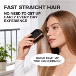 Wireless Hair Straightener & Styler – Mini Cordless USB Brush - Image 2