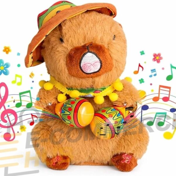 Musical Talking Capybara Plush Toy