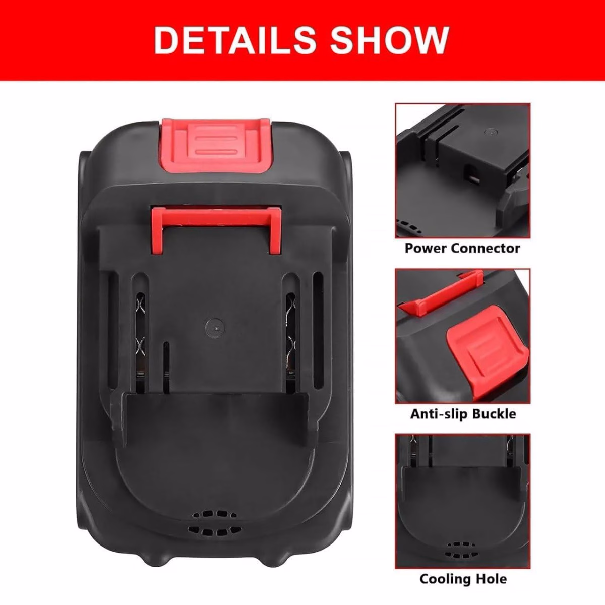 48V/Volt/MAX /12000 mAh Lithium-Ion Battery New Cordless Compact Power Tool Li-ion Batteries - Image 6