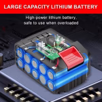 48V/Volt/MAX /12000 mAh Lithium-Ion Battery New Cordless Compact Power Tool Li-ion Batteries - Image 7