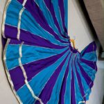 Mastani Skirt 48 Kali Pure Roman Cotton Silk - Blue